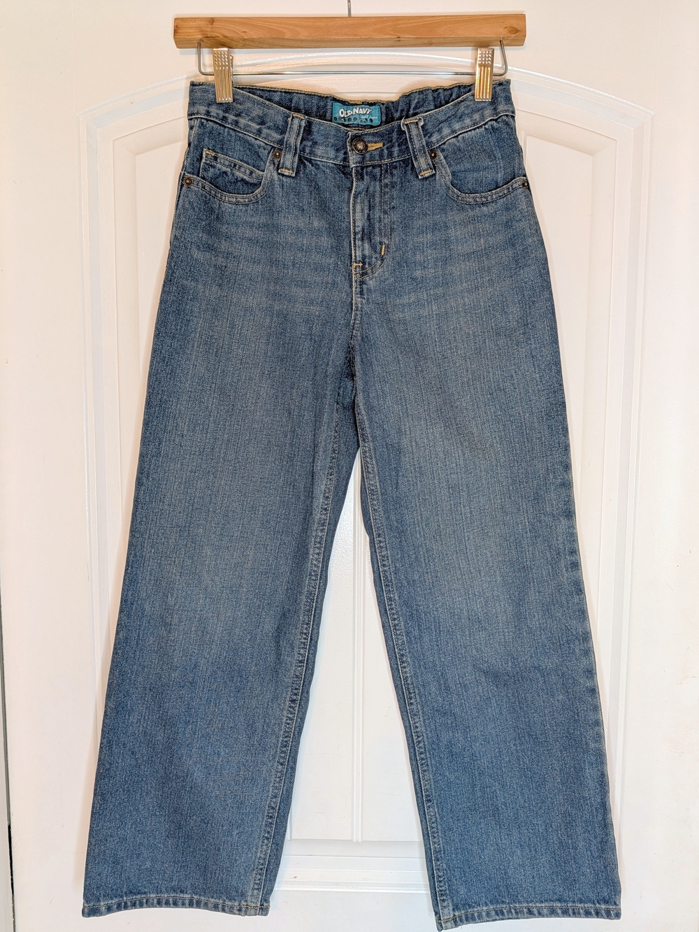Old Navy Denim Kids Boys Loose Fit Blue Jeans